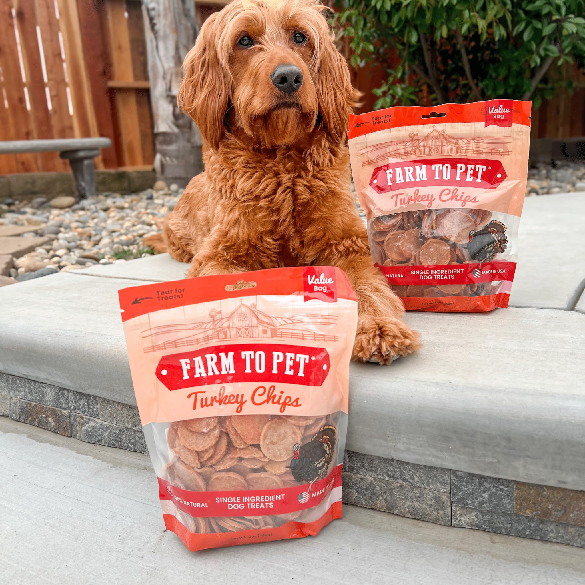 Farm To Pet USA-sourced turkey emphasizing humane farming practices