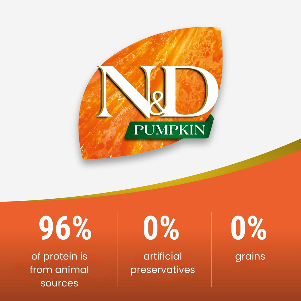 Farmina packaging image highlighting all-life-stages formulation for puppies.