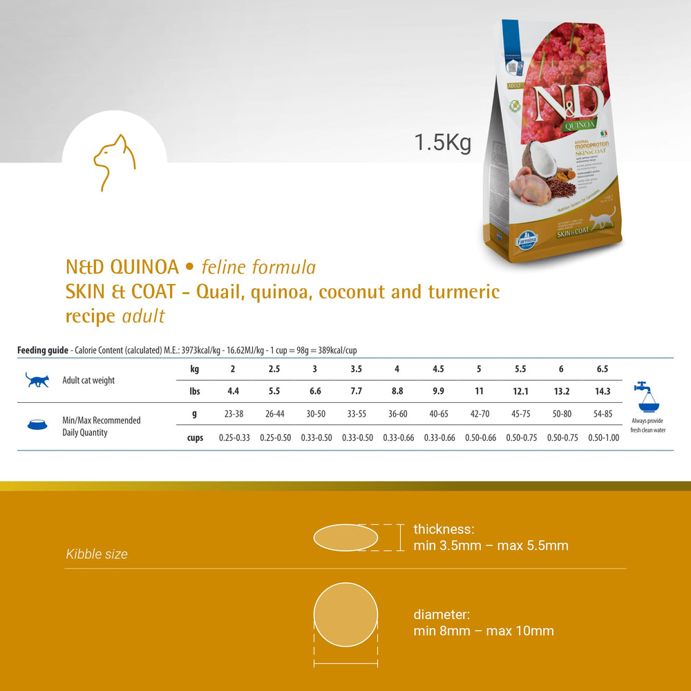 Farmina taurine and fatty acids supporting feline heart and coat