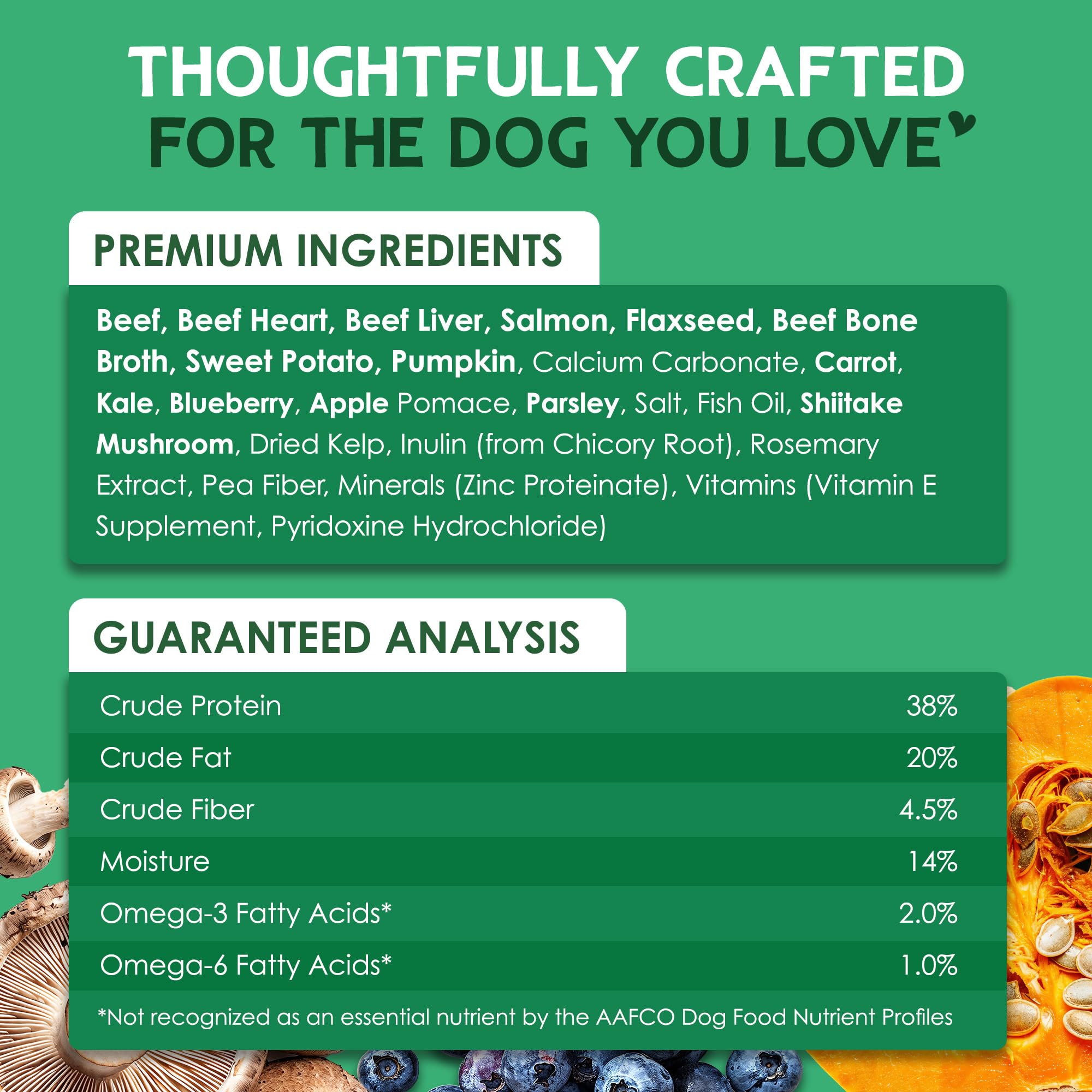 Farmland Traditions Good List grain-free formula provides allergen-friendly nutrition without common fillers