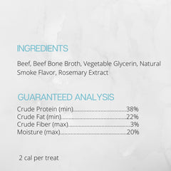 Farmland Traditions Tiny Loves Jerky aroma close-up, bone broth enriched bite for savory dogs.
