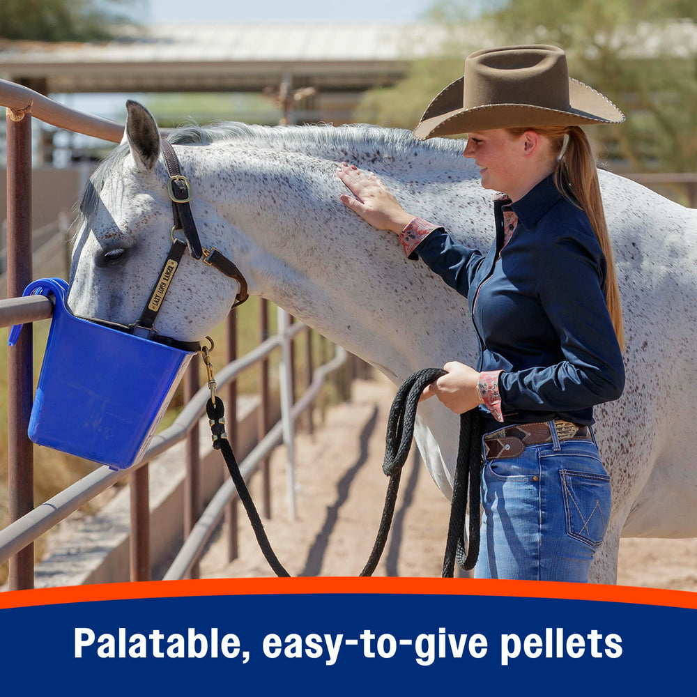 Farnam Cough Free herbal formula label emphasizing natural ingredients for equine care