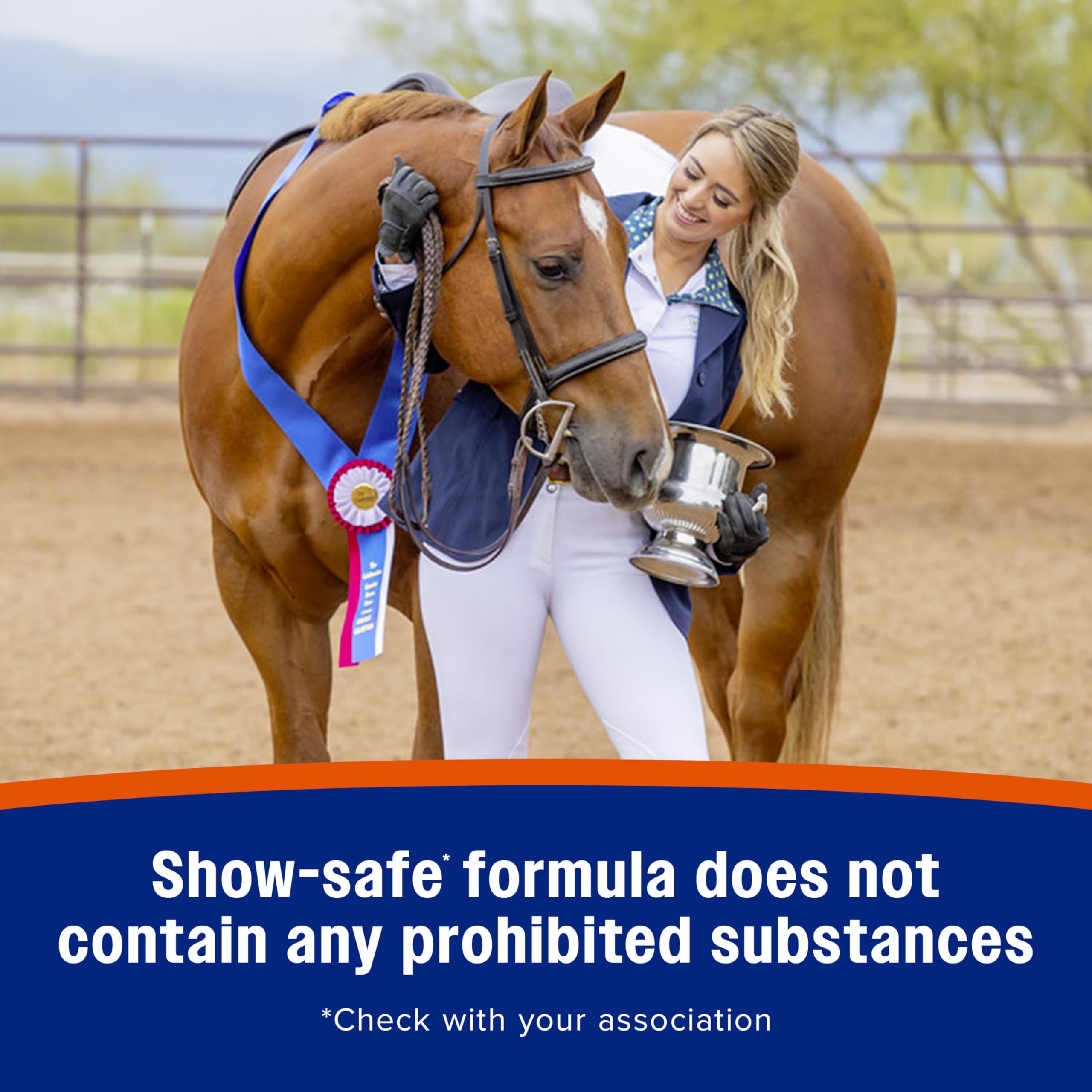 Farnam Cough Free in a stable environment illustrates dust-related irritants and relief possibilities