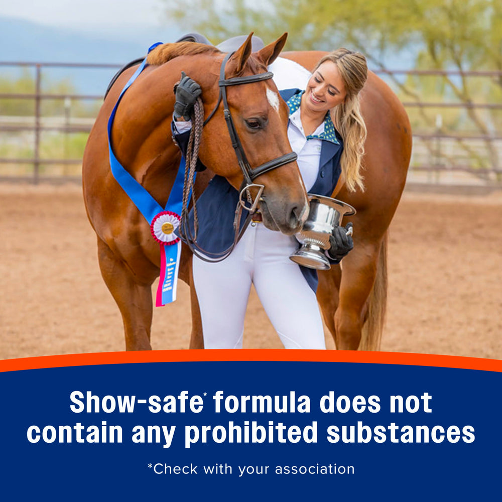 Farnam Cough Free in a stable environment illustrates dust-related irritants and relief possibilities