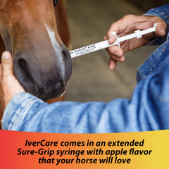 Farnam IverCare USA-made image emphasizes quality with US and imported ingredients.