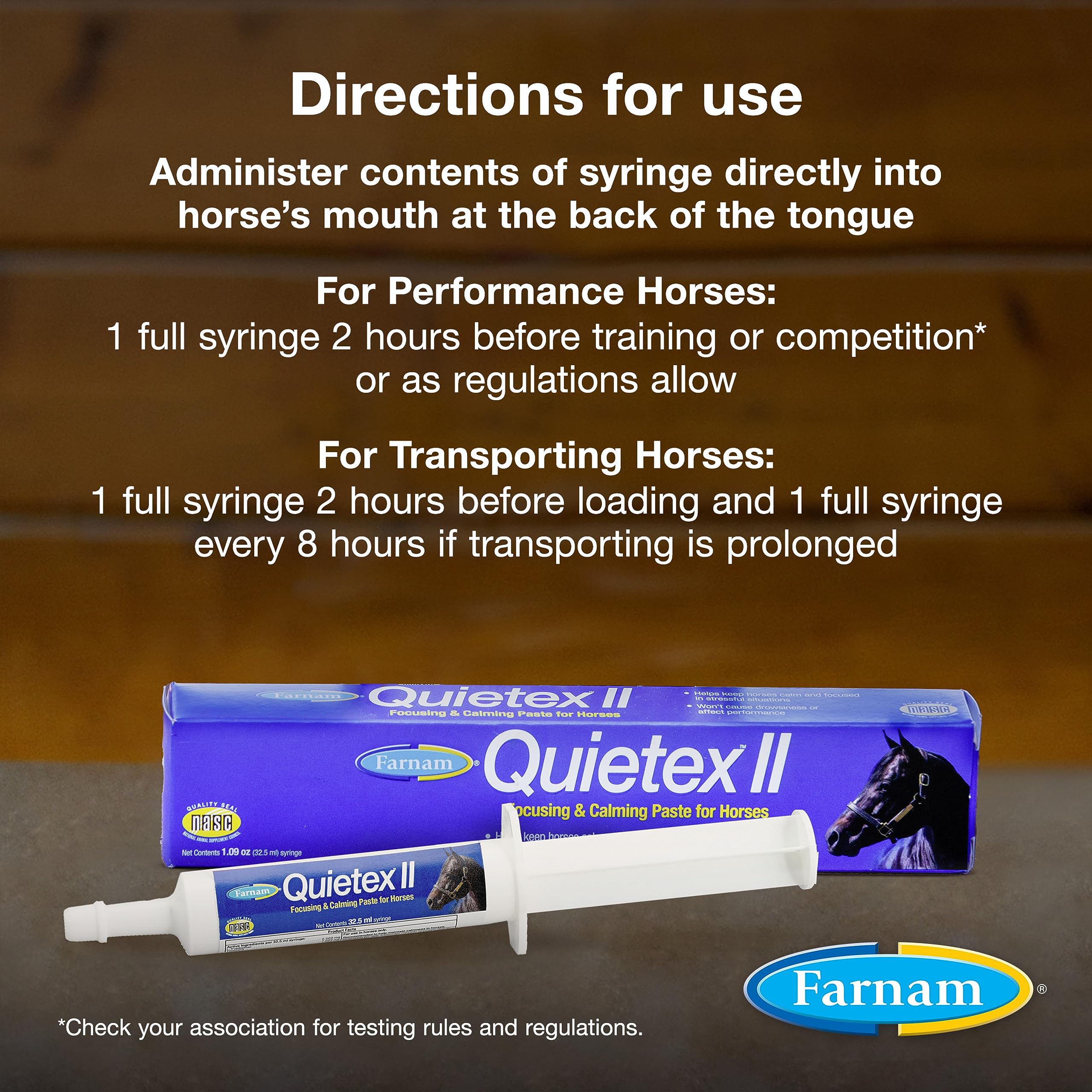 Farnam Quietex II ingredient blend supports calmness with natural-relief-inspired components