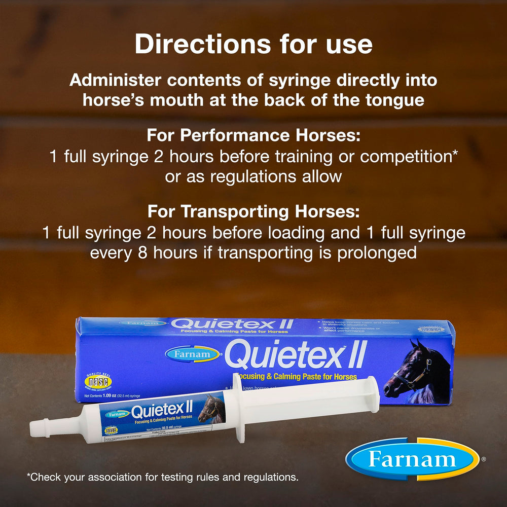 Farnam Quietex II ingredient blend supports calmness with natural-relief-inspired components