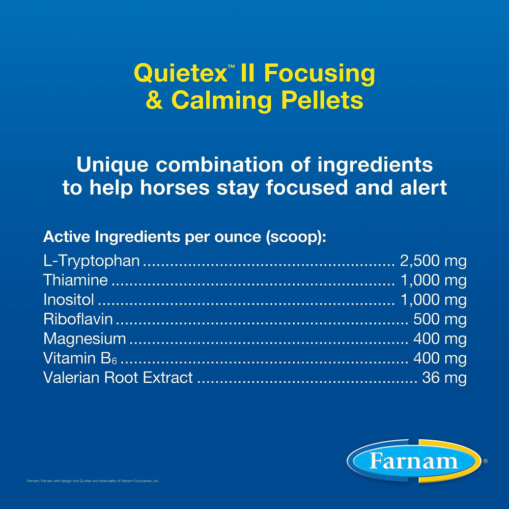 Farnam Quietex II shown during training to help maintain focus