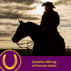 Farnam Red Cell label closeup highlights dosage and nutritional support.