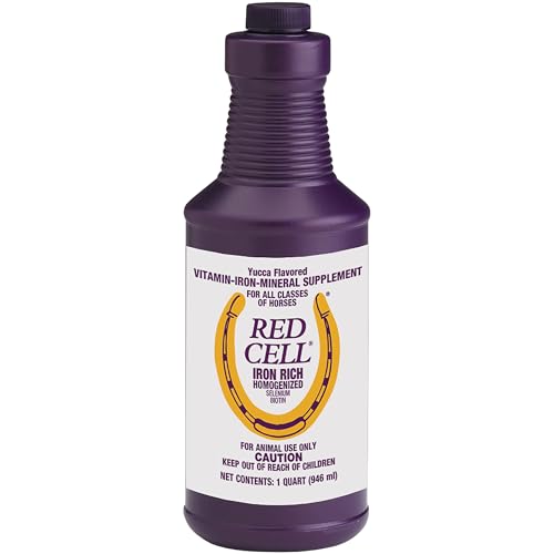 Farnam Red Cell use in horse routine for nutrition support.