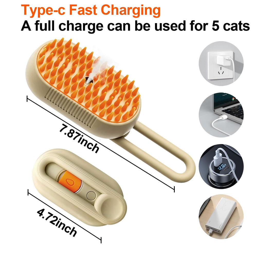 Farocup pet grooming session in action demonstrating multi-function convenience