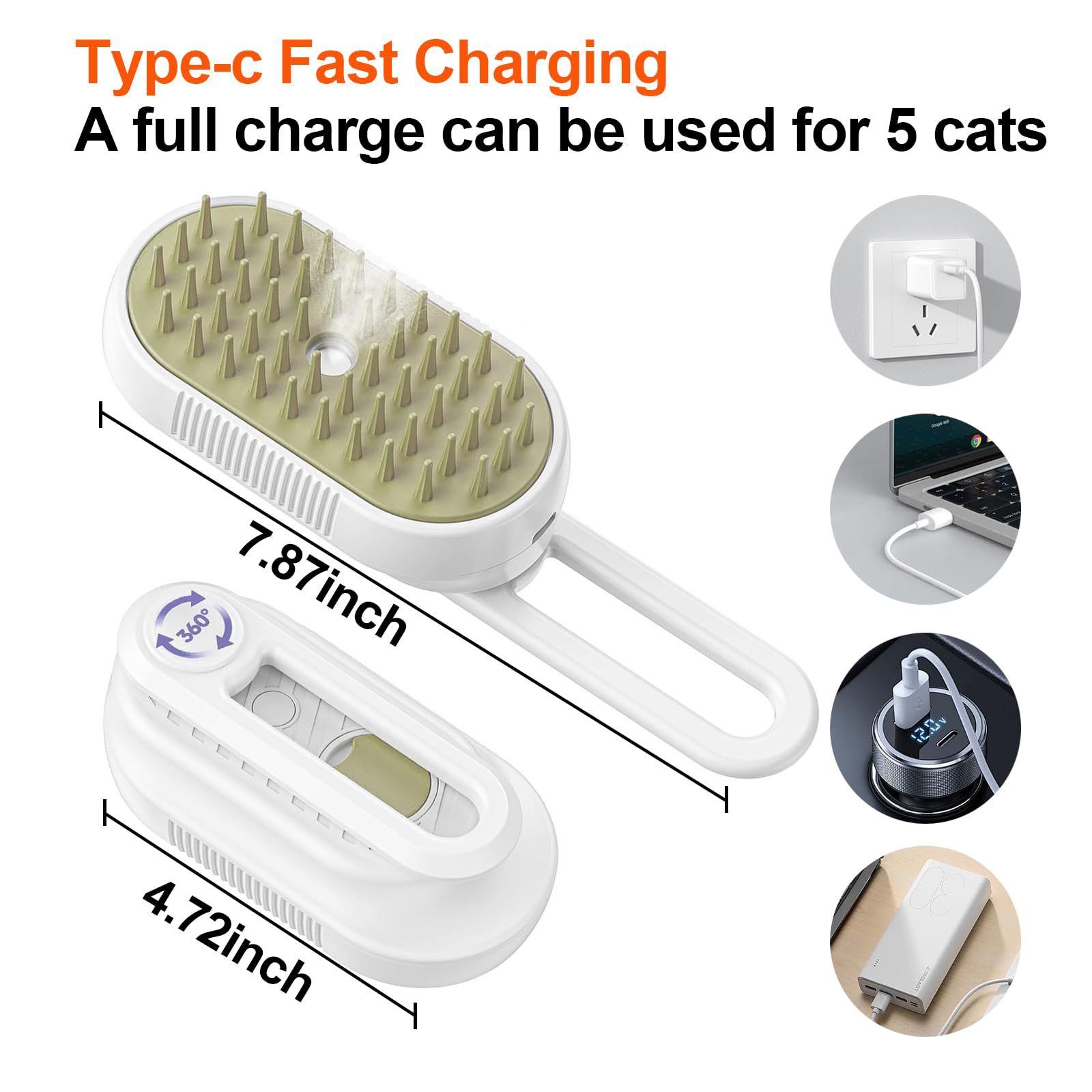 Farocup compact ergonomic design makes grooming easier for home sessions.