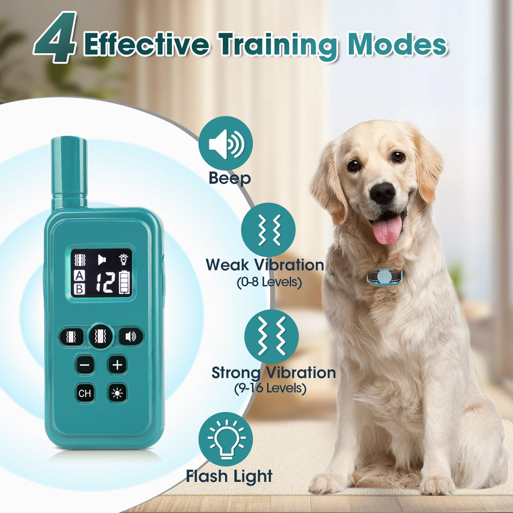 FASHILEAD long-lasting battery life for collar and remote usage.