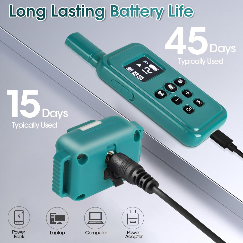 FASHILEAD safety lock prevents accidental activation during walks.