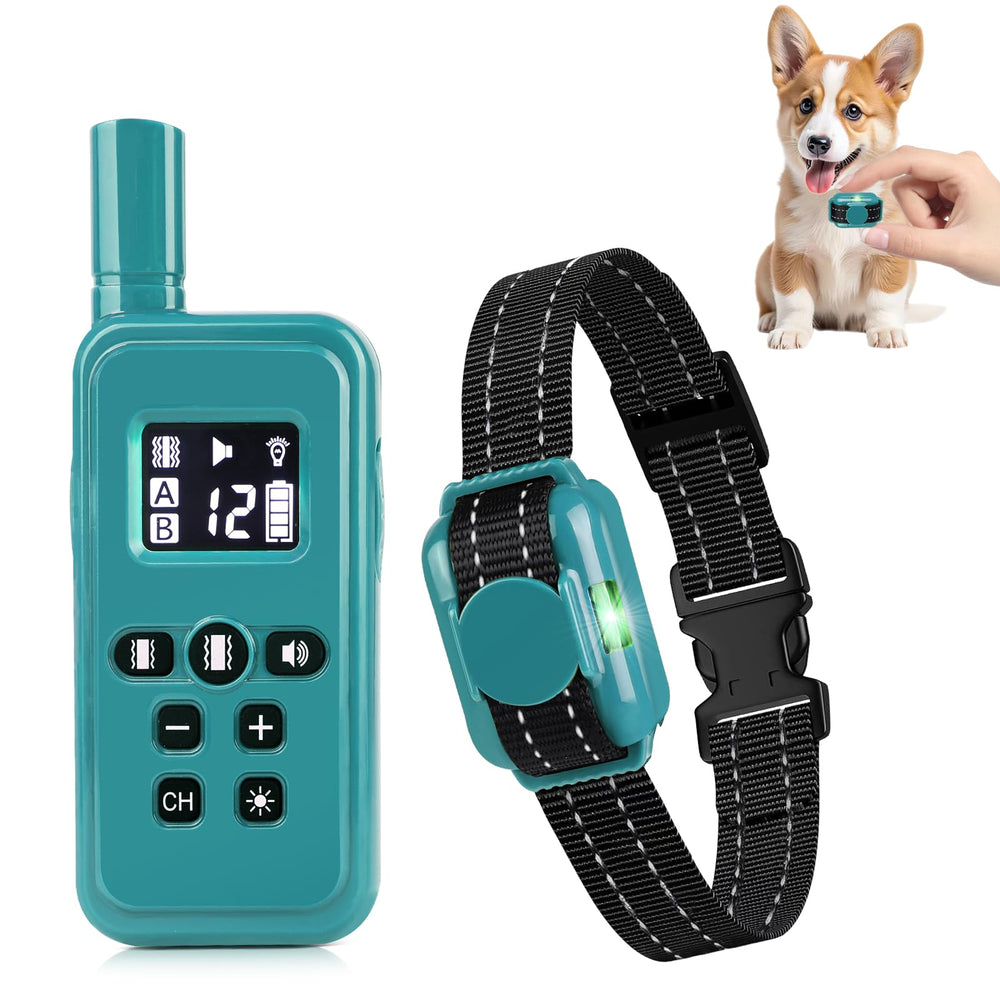 FASHILEAD smallest no-shock collar for small dogs, close-up for comfortable wear.