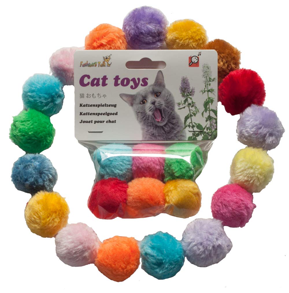 Fashion's Talk furry rattle ball pack promotes playful exploration and daily exercise.