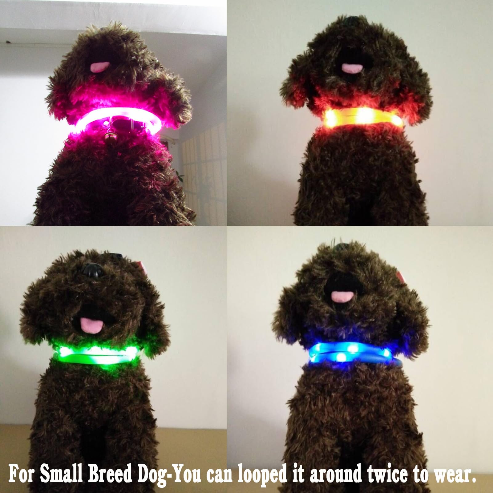 Fashion&cool cut-to-fit dog collar adjustable length for all breeds