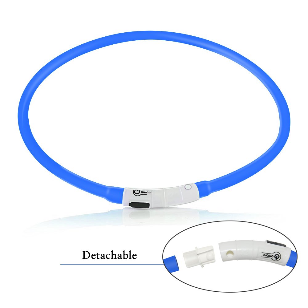 Fashion&cool long-range visibility dog collar offers up to 1640 ft reach