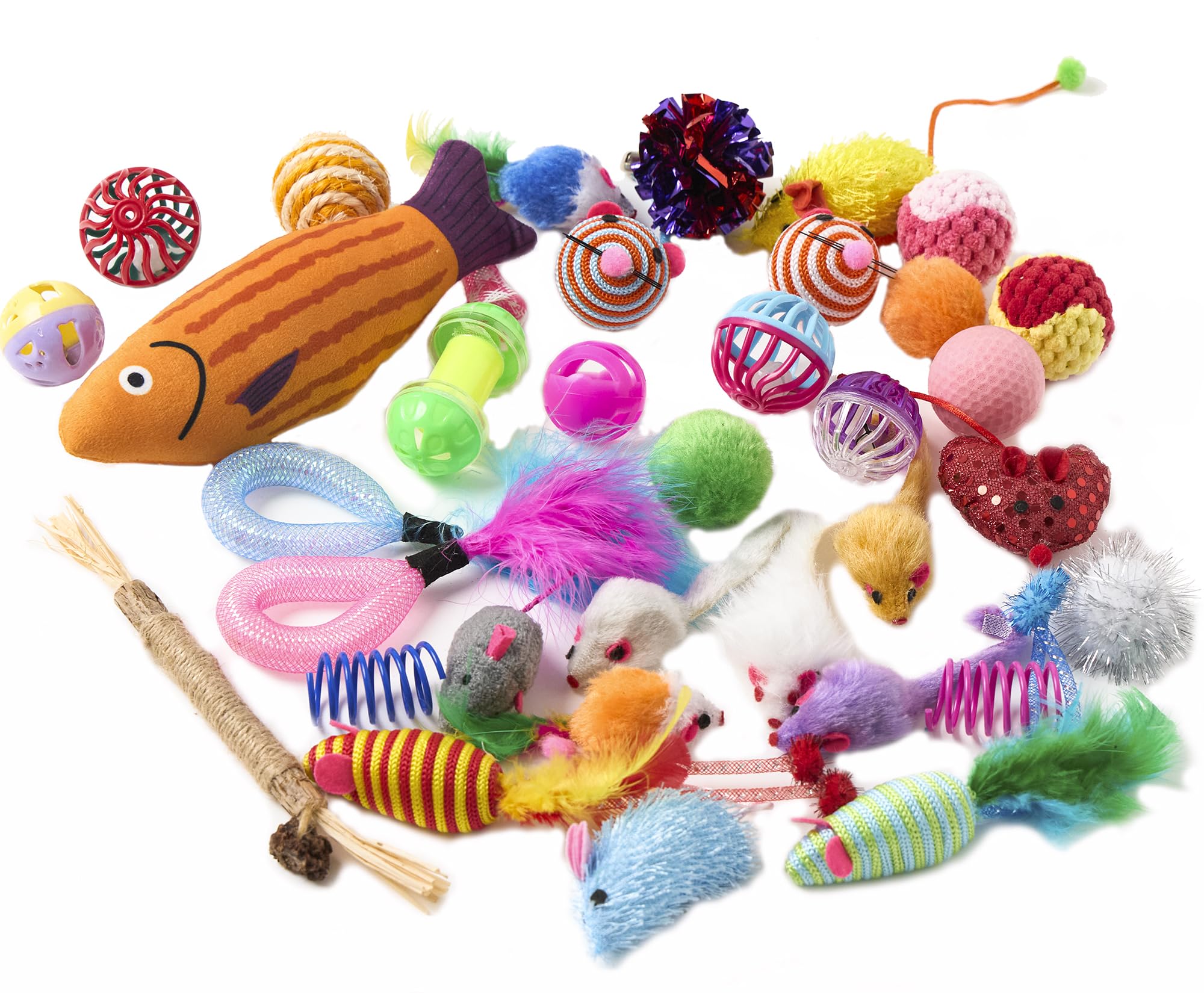 Fashion's Talk cat ball toy rolling for active play and enrichment.