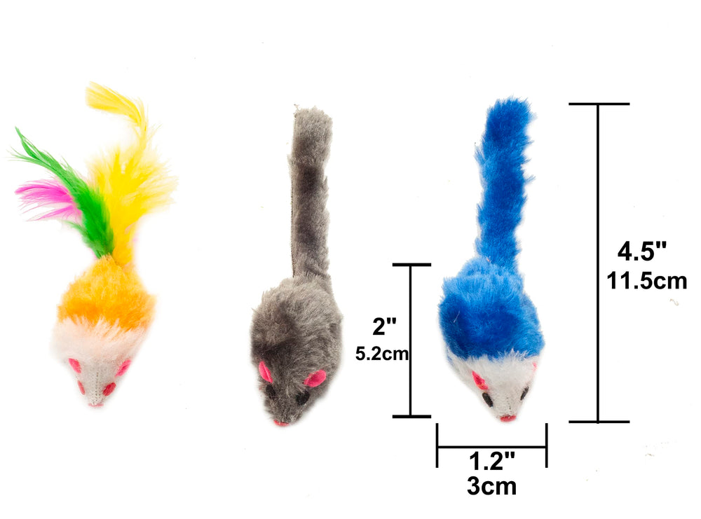 Fashion's Talk indoor-cat-play set demonstrating 48-piece pack ready to hide around home.