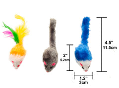 Fashion's Talk indoor-cat-play set demonstrating 48-piece pack ready to hide around home.