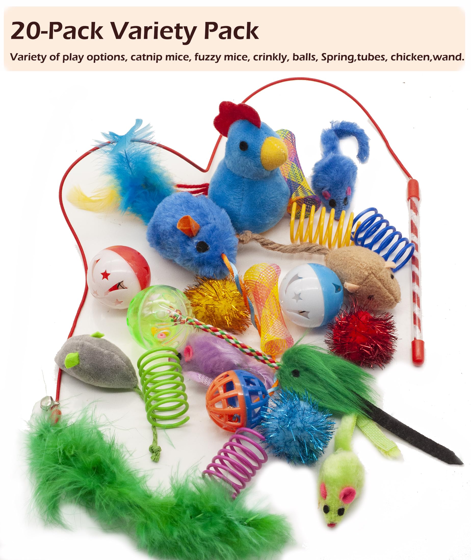 Fashion's Talk cat toys catnip mice entice curious kittens to play
