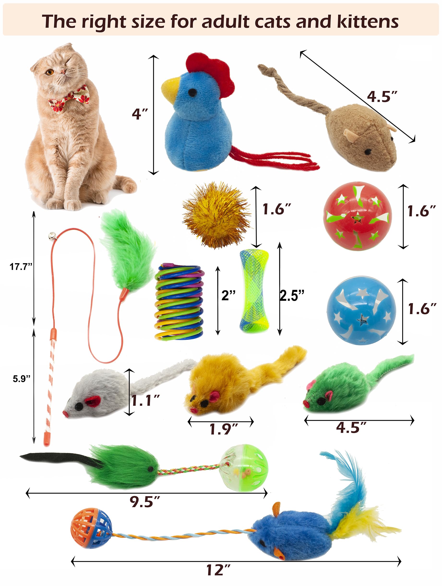 Fashion's Talk cat toys plush soft toy offers cuddly comfort after play