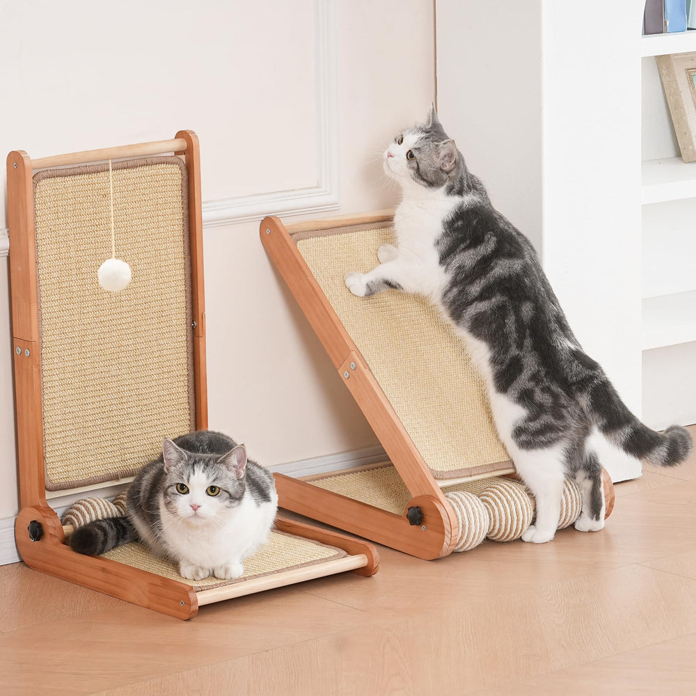 FathiSooc transformable cat Scratchers vertical tower sparks climbing and play.