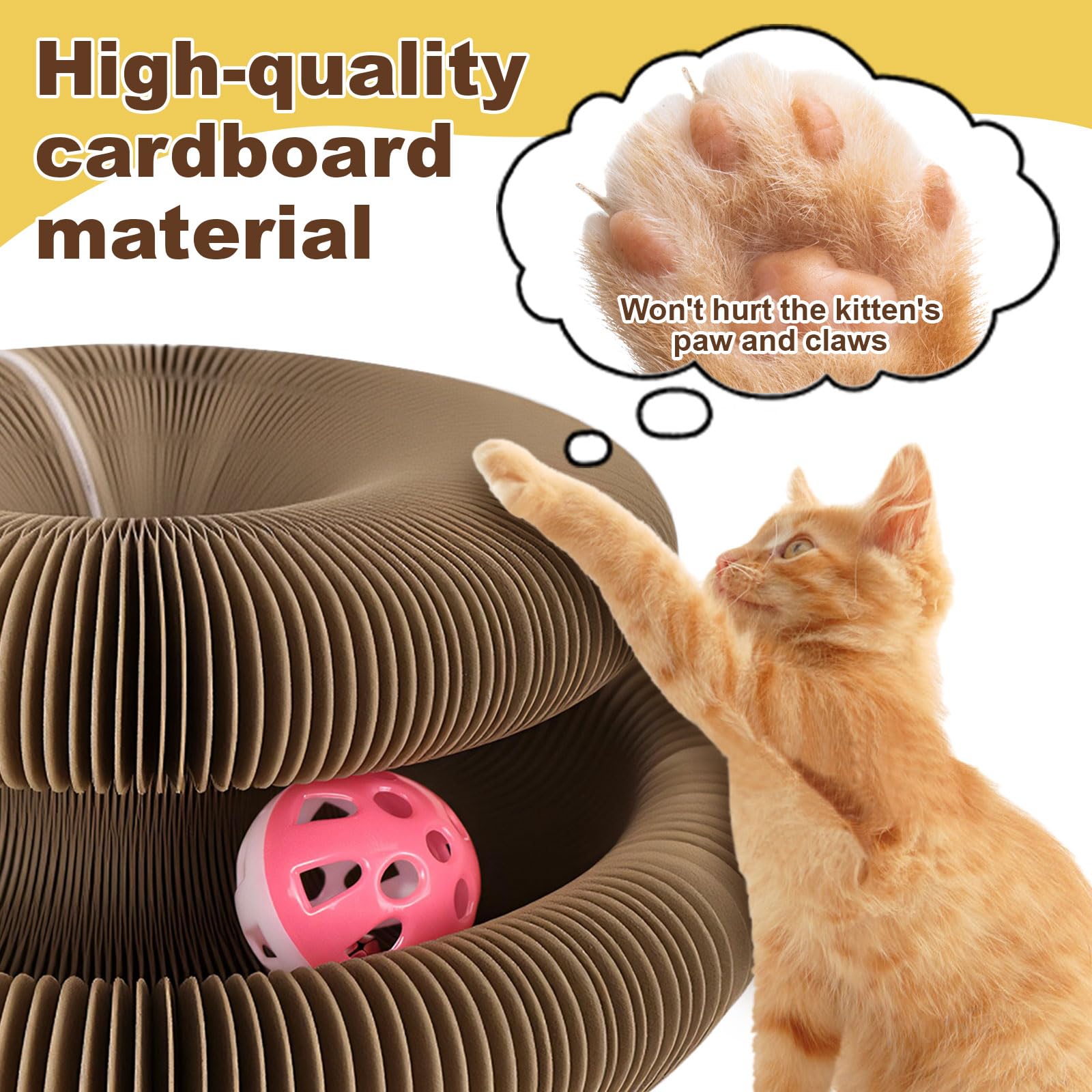 FATIRO Interactive play area expands with additional tracks for multi-cat homes.