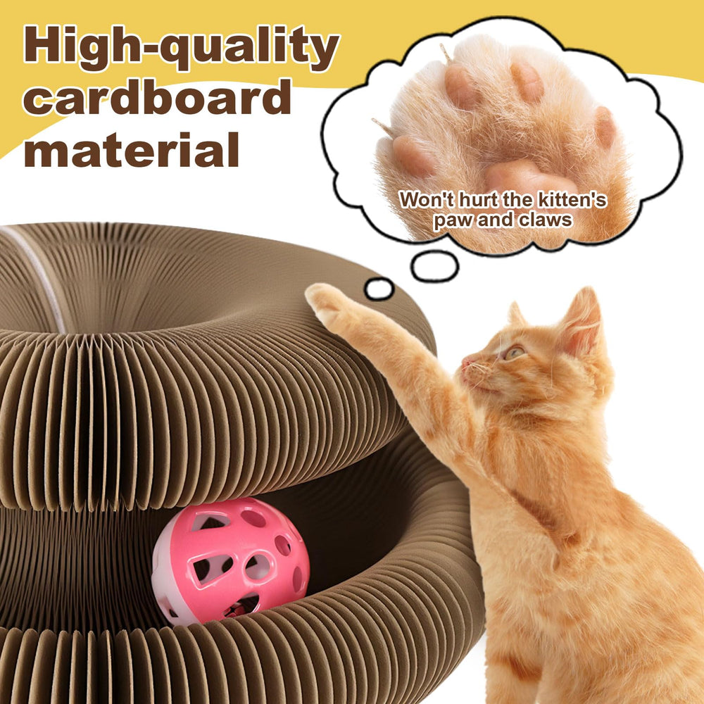 FATIRO Interactive play area expands with additional tracks for multi-cat homes.