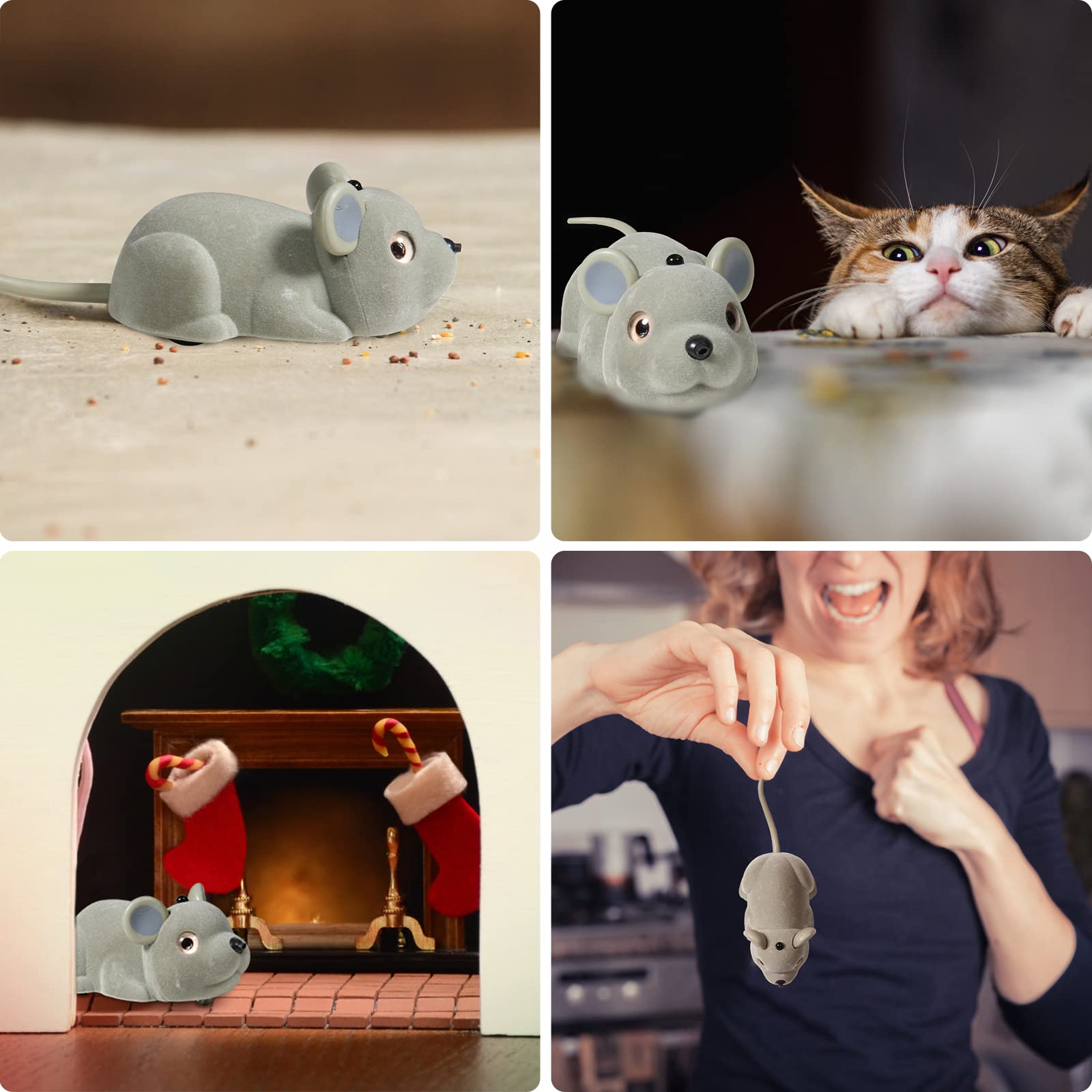 FauKait Mice Toy realistic design sparks excitement during playtime