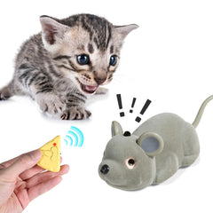 FauKait Mice Toy remote front view promotes interactive play for cats