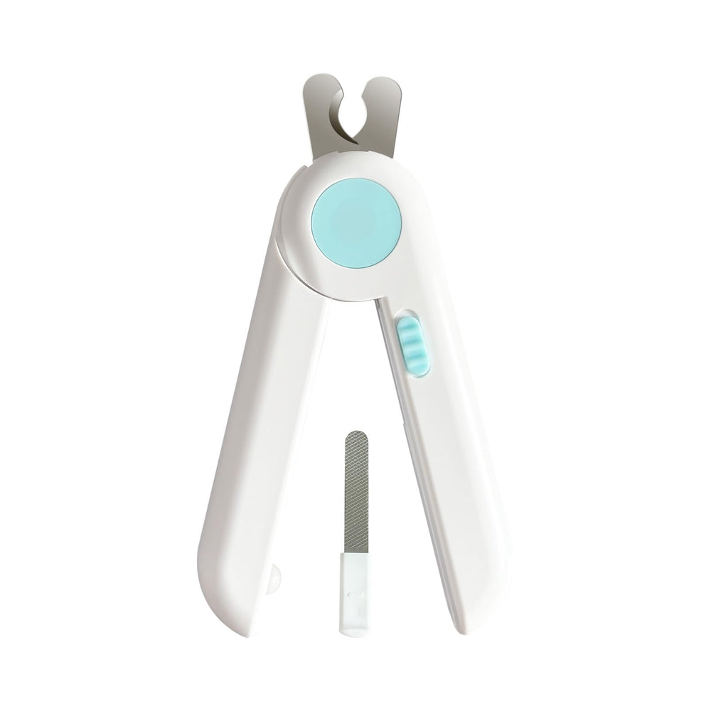Fayeerewo Pet Nail Clippers Light LED visibility highlights the quick for safer cuts.