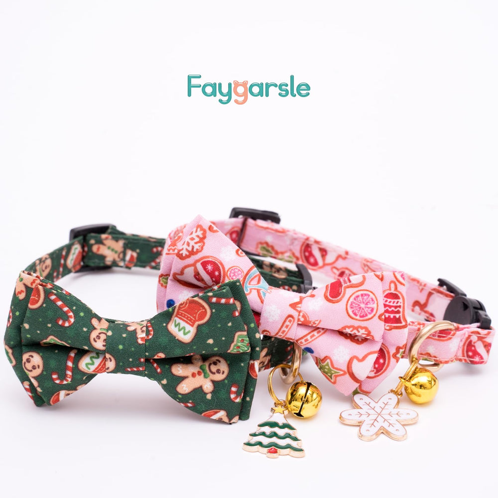 Faygarsle holiday gift-packaging collar set ready for gifting.