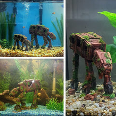 fazhongfa musgo artificial acuario: aspecto realista y escondite suave para peces pequeños