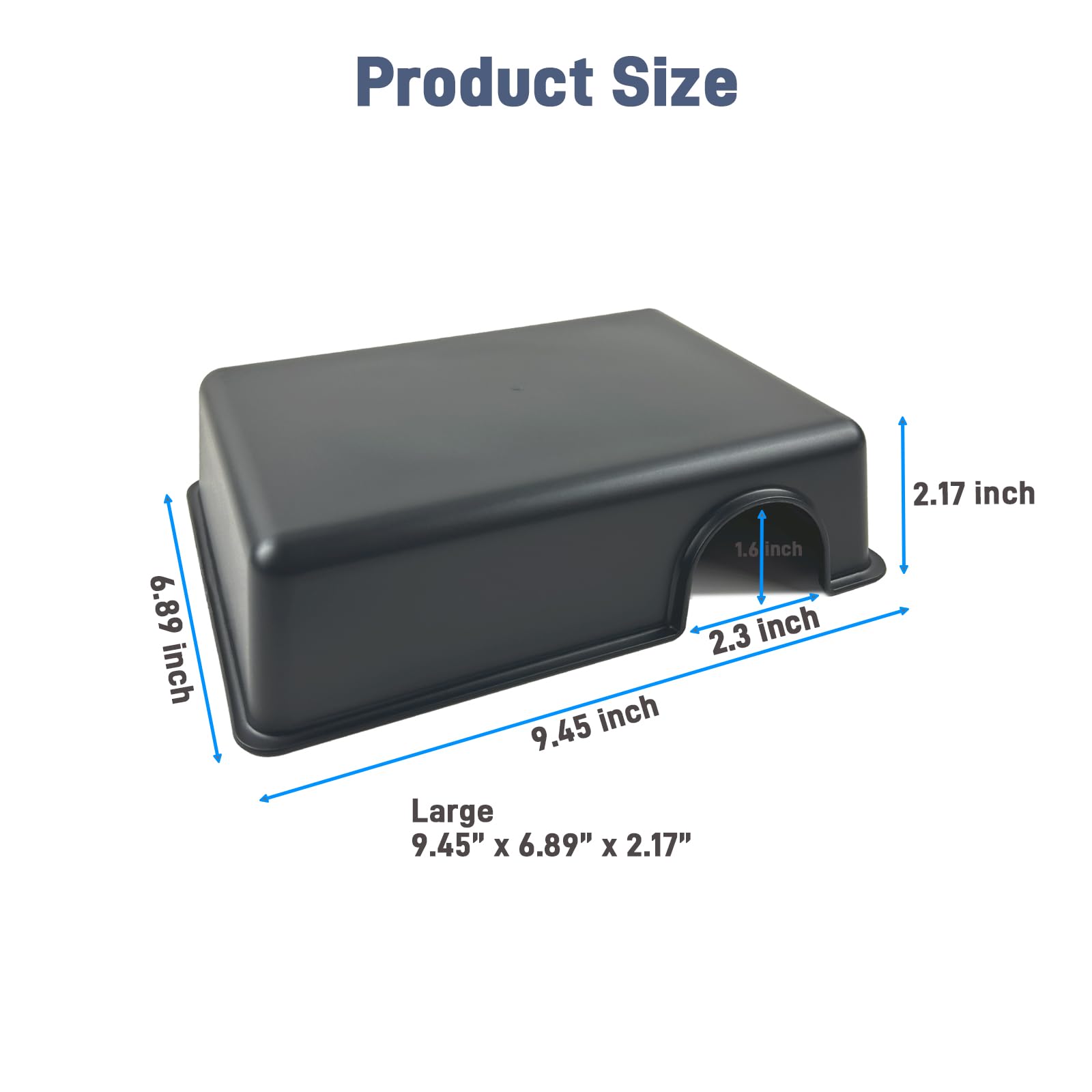FCALIVV reptile enclosure accessory, durable cave complements tank aesthetics.