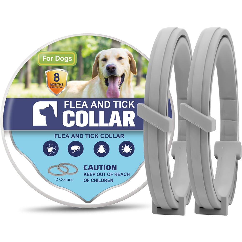 Collar antipulgas de fcesiweg para perros grandes, uso diario cómodo y eficaz