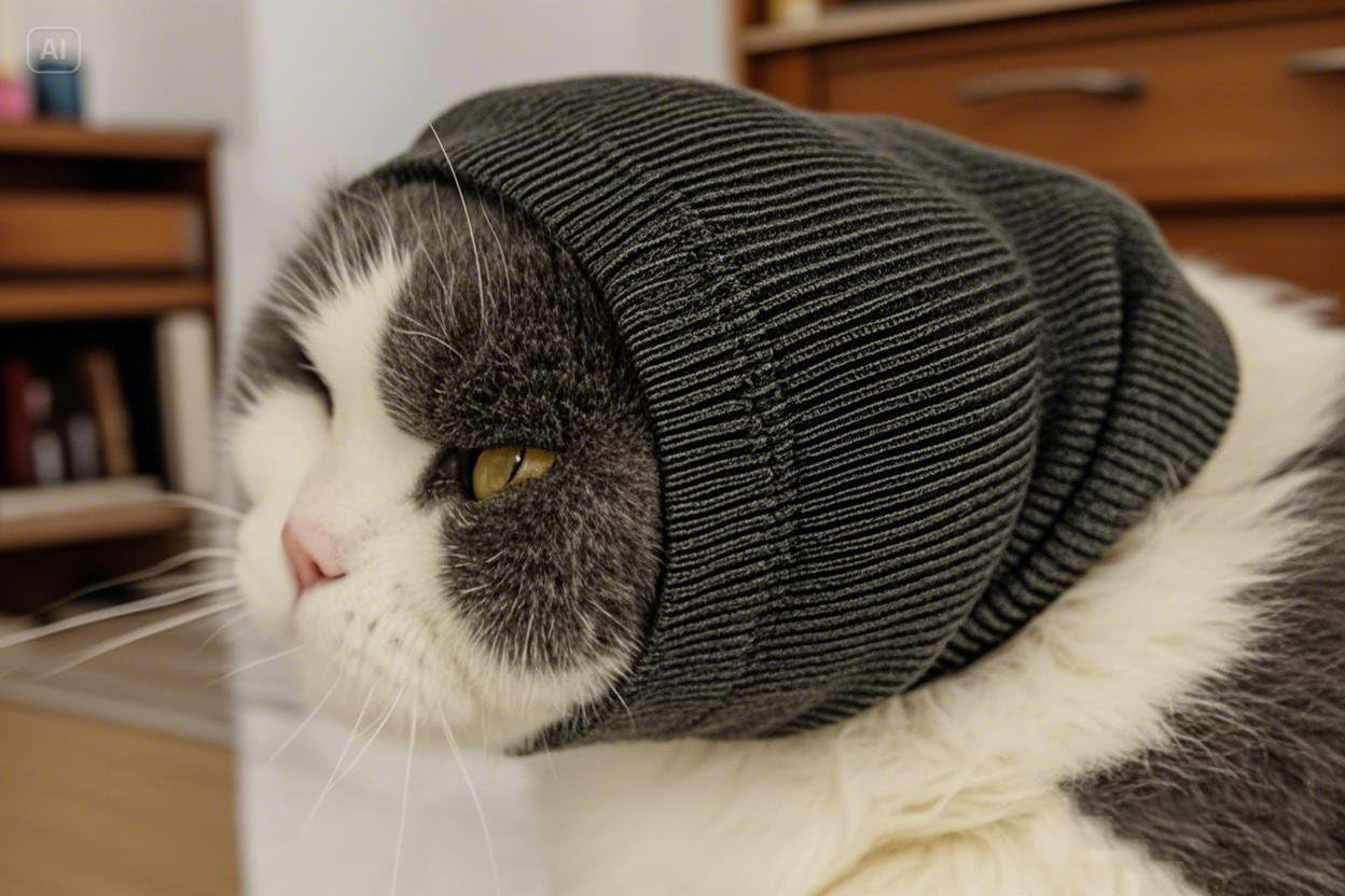 FDANDADE cat ear wrap force-drying friendly helps drying after baths