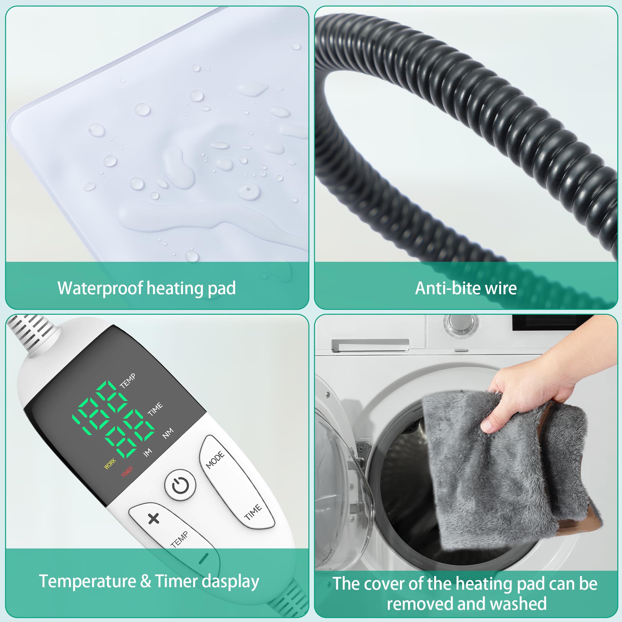 Fdceligoo smart heated cat bed folded for travel demonstrates portability.