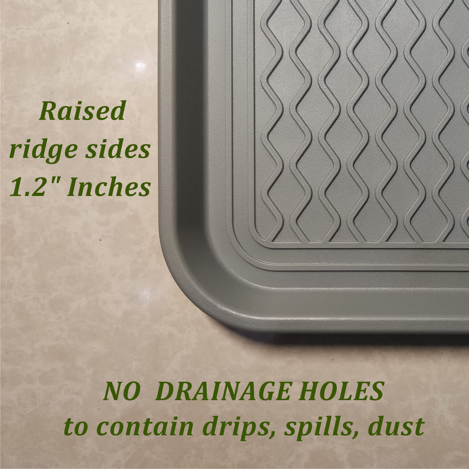 FDGARDEN boot tray easy-clean surface for quick maintenance