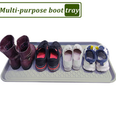 FDGARDEN boot tray with 30x15 inch footprint accommodates boots and plants