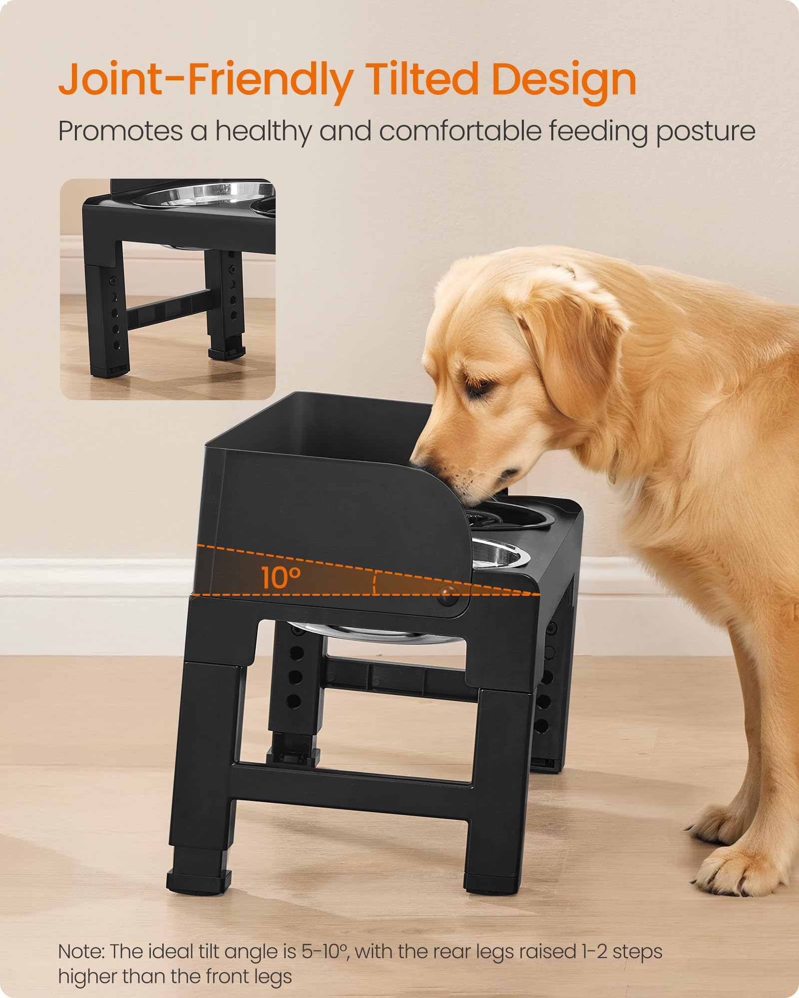 Feandrea slow feeder bowl encourages mindful eating and slower consumption.