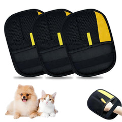 febnwn pet hair removal glove upgraded design removes fur quickly on surfaces