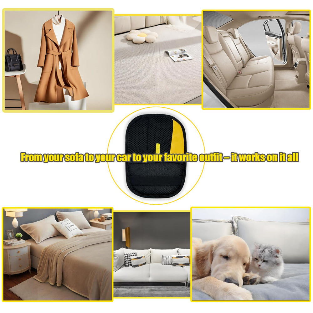 febnwn pet hair removal glove works on car seats for cleaner interiors