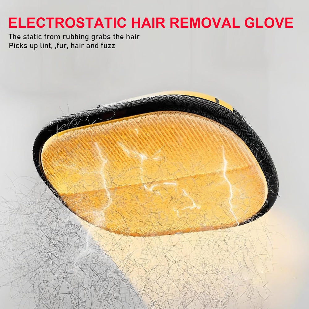 febnwn pet hair removal glove works on clothes for lint-free outfits