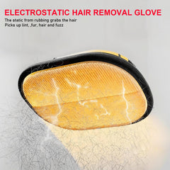 febnwn pet hair removal glove works on clothes for lint-free outfits
