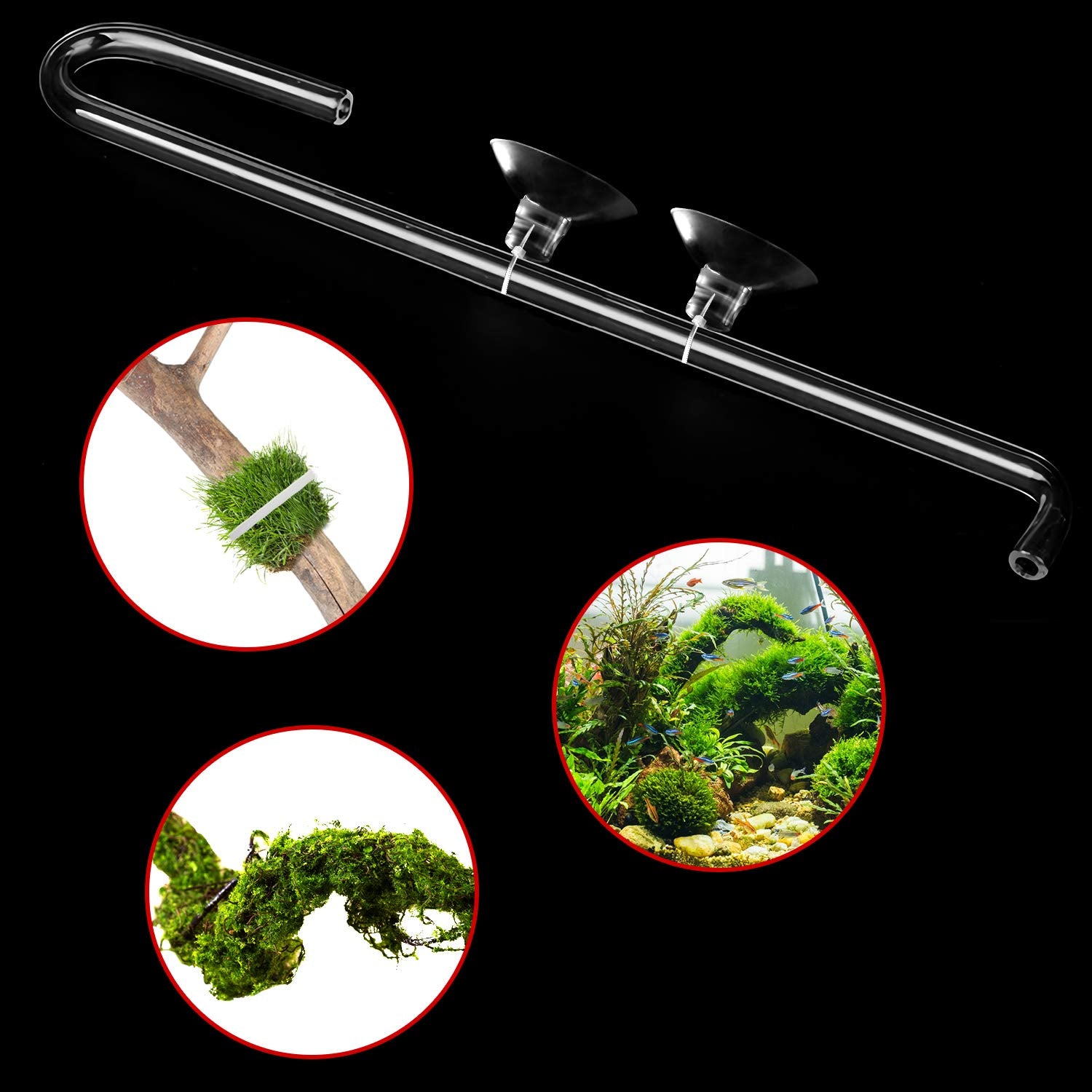 FEBSNOW multi-use suction cups for cables and tubing keep installation tidy