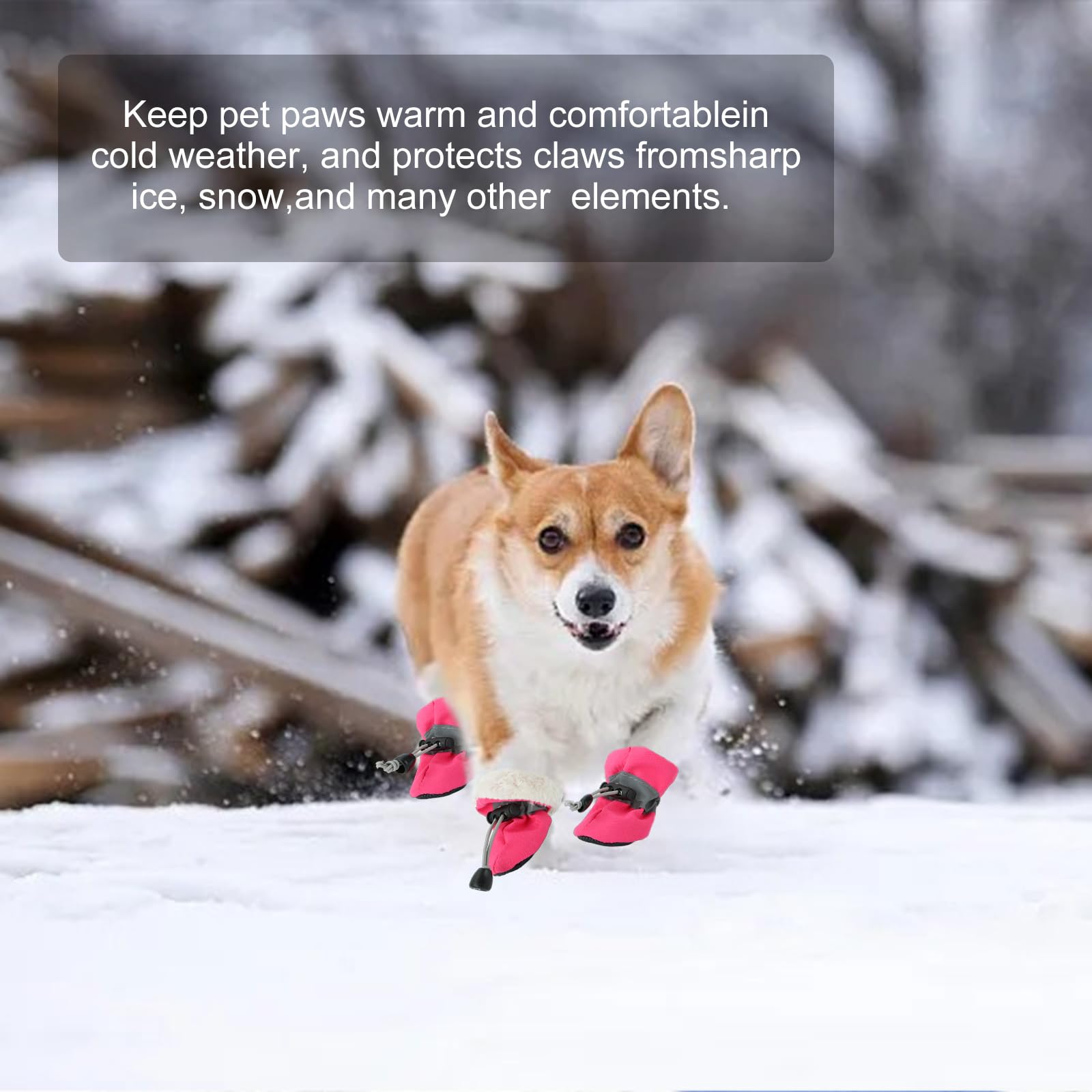 Fecialy dog shoes ideal for puppies and small to medium dogs in daily use.