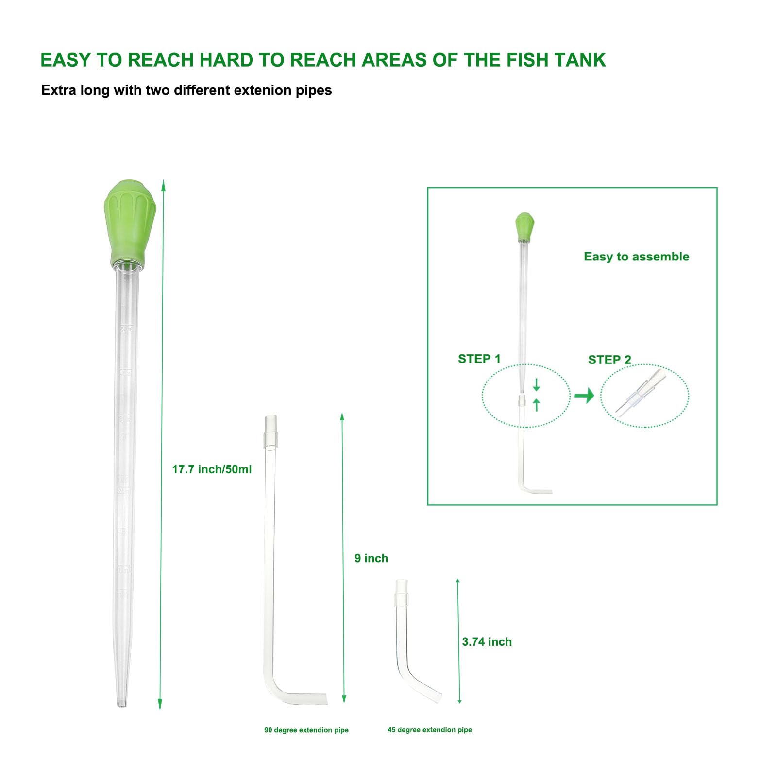 Fecsam gravel cleaner siphon removes substrate debris smoothly and predictably.