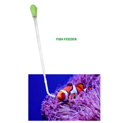 Fecsam water changer and waste remover extends reach for efficient debris removal.